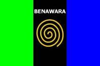 Die Flagge von Benawara